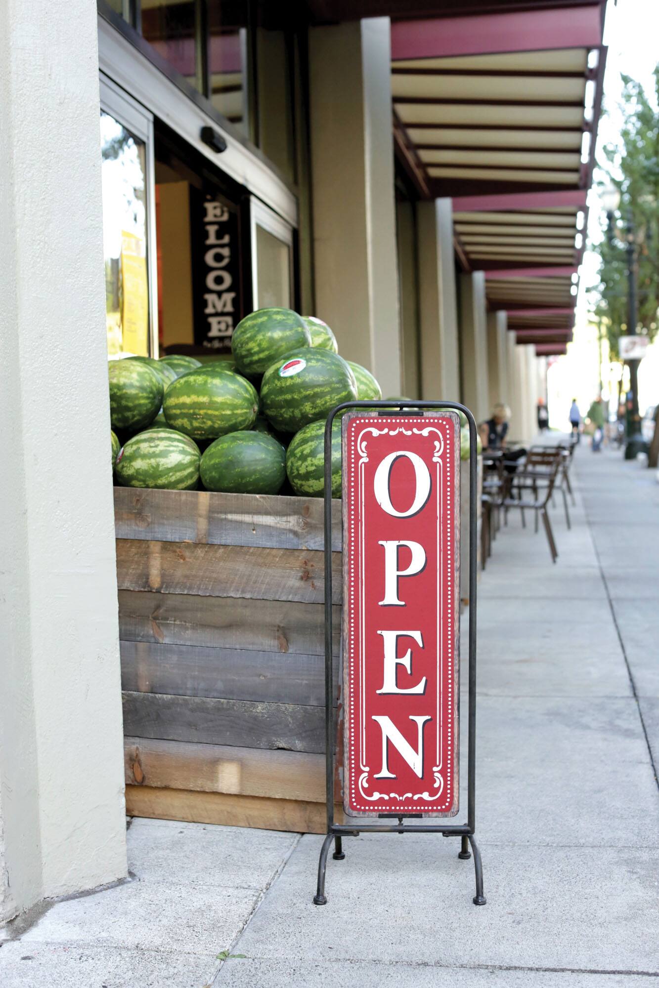Hello Honey® Framed Open/Closed Sign